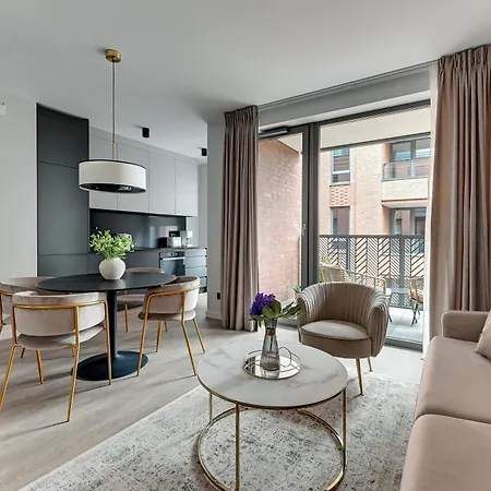 Scala City Center Magic Apartments With Parking By Lion Apartments Gdansk Exterior photo