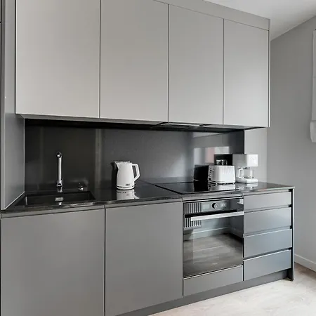 Scala City Center Magic Apartments With Parking By Lion Apartments Gdansk Exterior photo