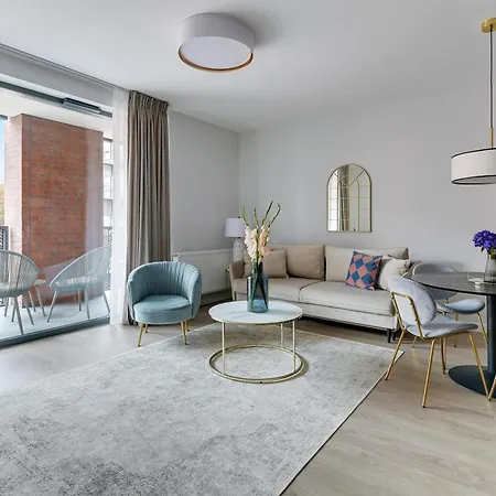 Scala City Center Magic Apartments With Parking By Lion Apartments Gdansk Exterior photo